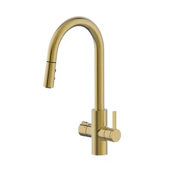 Robinet d'eau bouillante avec douchette extractible